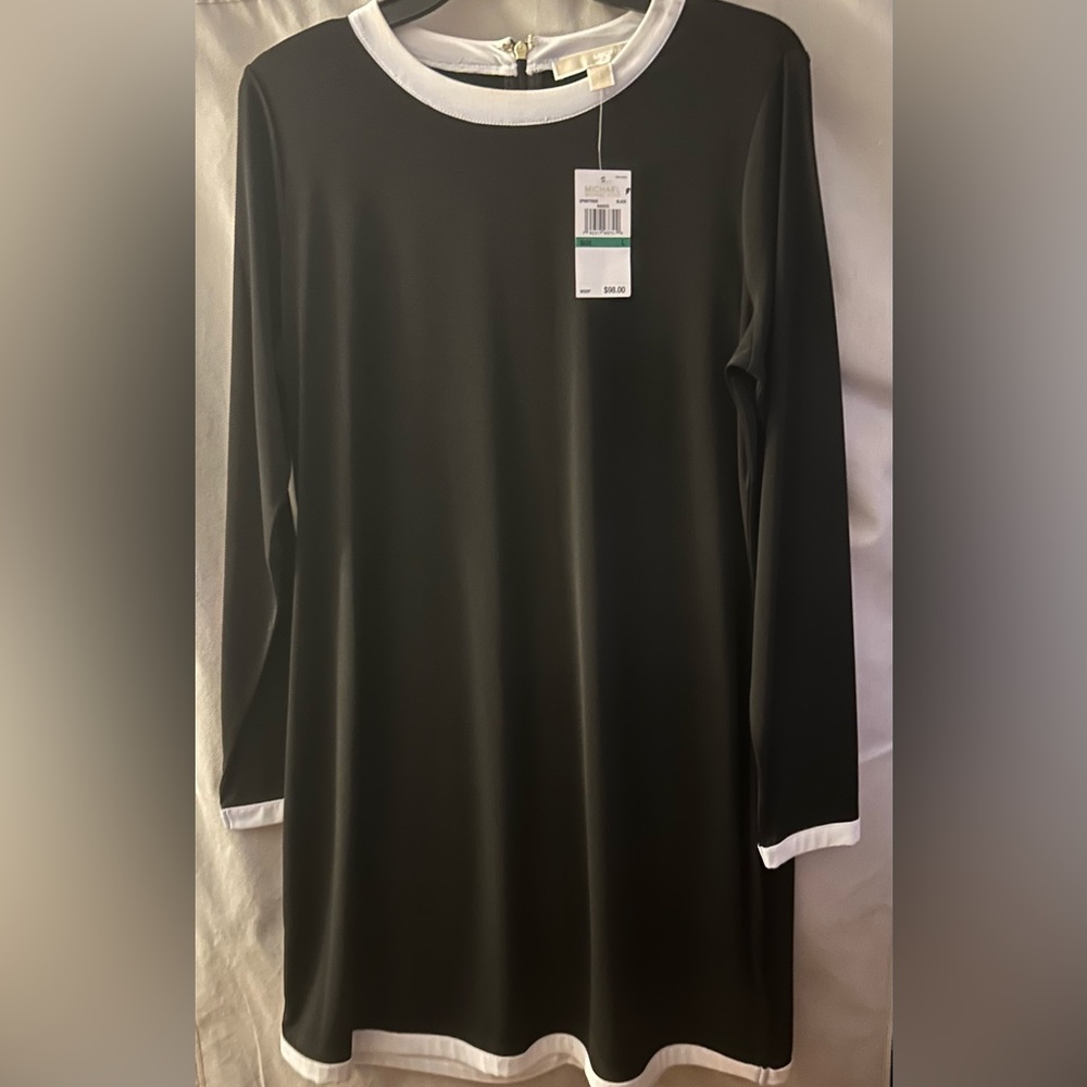 Black and white New Michael Kors dress